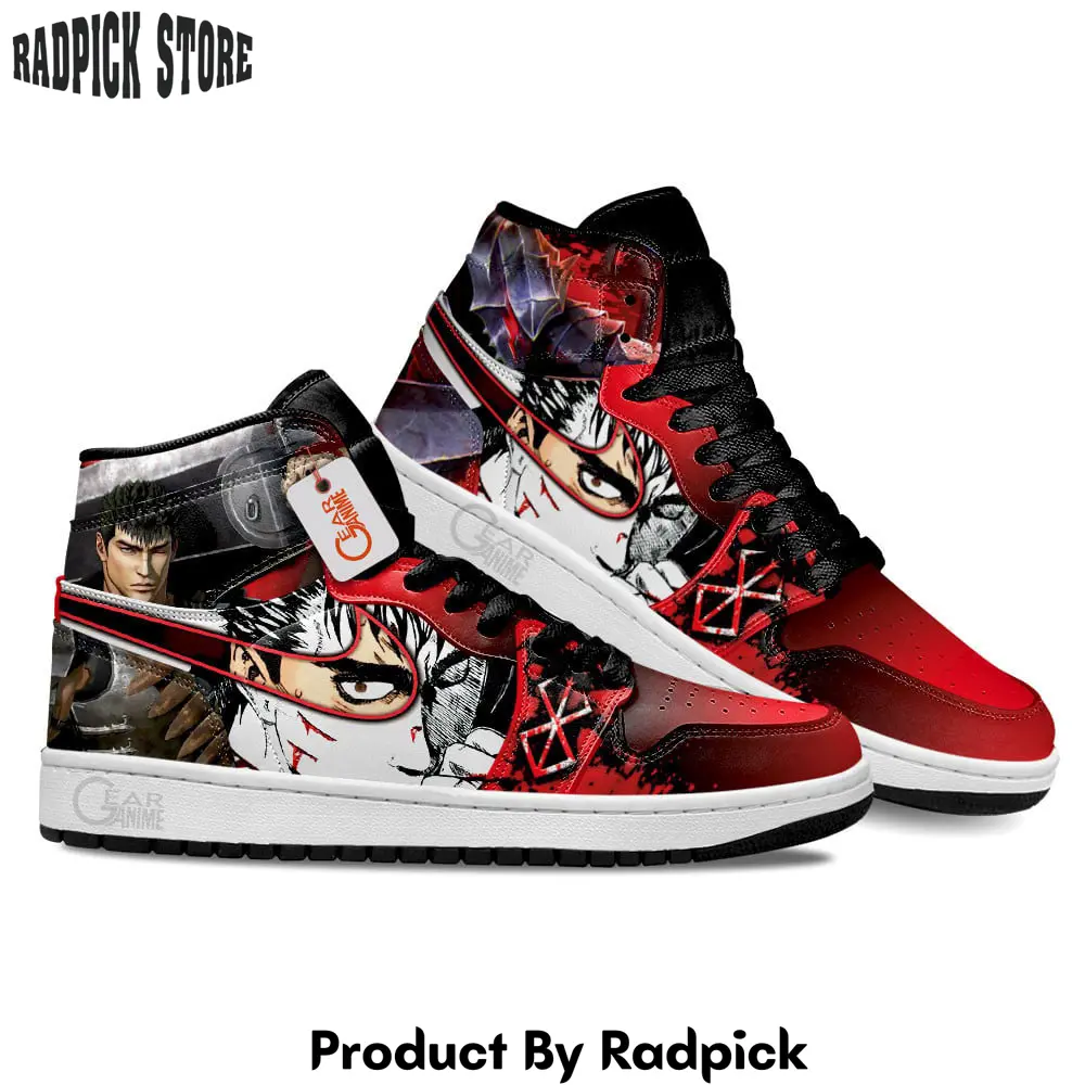 Guts air jordan high top sneakers anime mn21  rp0244904